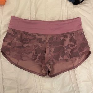 Lululemon speed up short 2.5” size 6